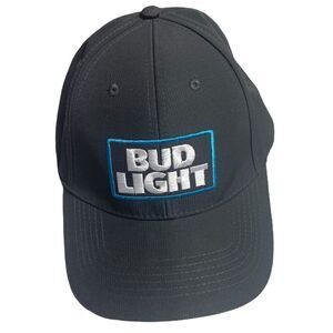 Bud Light Budweiser Baseball Cap Hat Adjustable One Size Fits Most. Tailgate